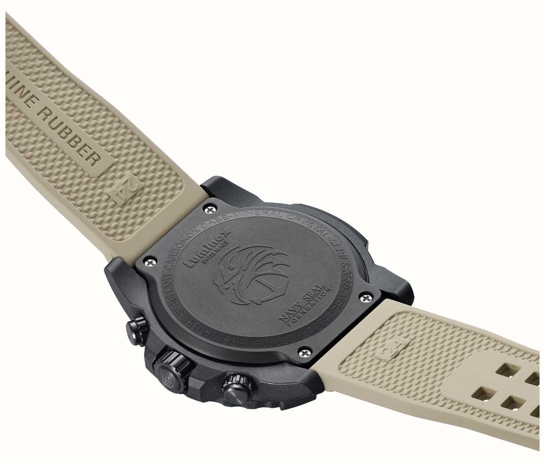 Luminox Navy Seal Foundation Chronograph 45mm Black Dial Sand