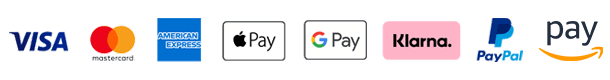 We accept VISA, MasterCard, AMEX and PayPal