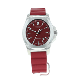 Victorinox I.N.O.X. Red Rubber Strap Men's 241719.1 - First Class