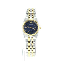 CITIZEN Eco-Drive レディース 時計 WR-100 Citizen Women's Eco Drive Corso WR100 Dark Blue Dial EW2290