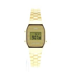 Casio Vintage Retro Gold Digital Dial Stainless Steel Unisex Watch A168WG9UR