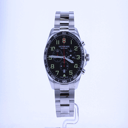 ryo　flux cv21-22 Victorinox Swiss Army Fieldforce Chronograph Black Dial