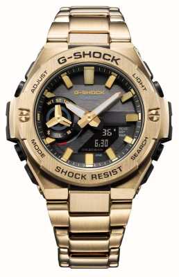 Casio G-Steel B500 Series Gold-Toned Solar Powered Watch GST-B500GD-9AER
