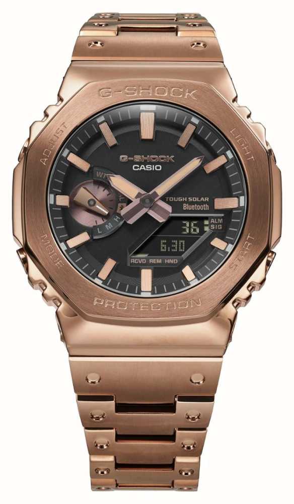 Casio G-Shock Bluetooth Full Metal 2100 Series Bronze Toned Watch