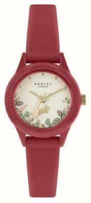 Radley Women's Red Case and Silicone Strap Watch RY21444
