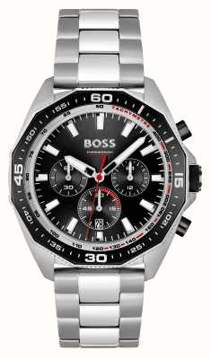 BOSS Men\'s Energy 1513972 Watches™ Strap USA Dial Blue | | Silicone First - Class Grey Chronograph