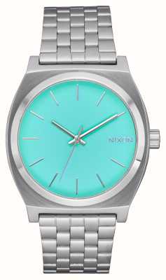Nixon Time Teller | Turquoise Dial | Stainless Steel Bracelet A045-2084-00