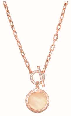 Emporio Armani Women's Necklace | Rose Gold-Tone Sterling Silver