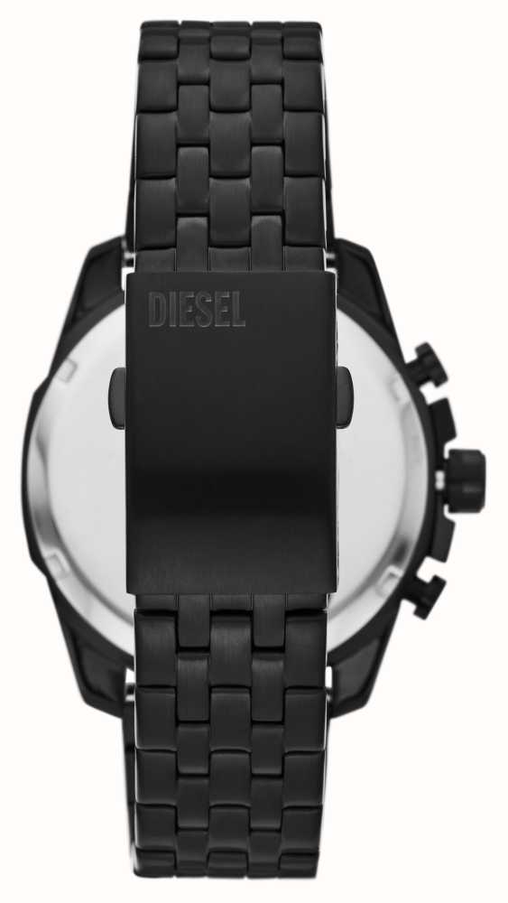Diesel Men\'s Baby Stainless Black | Chief Steel | Black USA - First Bracelet Class DZ4617 Watches™ Dial