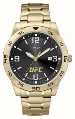 Timex x UFC Legend Black Dial / Gold PVD Stainless Steel TW2V56400