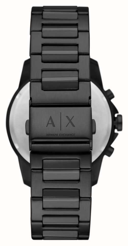 Armani Exchange Men's Giftset | Black Stainless Steel Watch