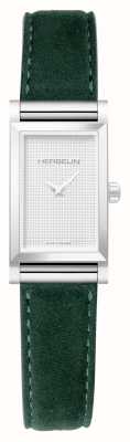 Herbelin Antares | Green Suede Leather Strap BRAC17048A108