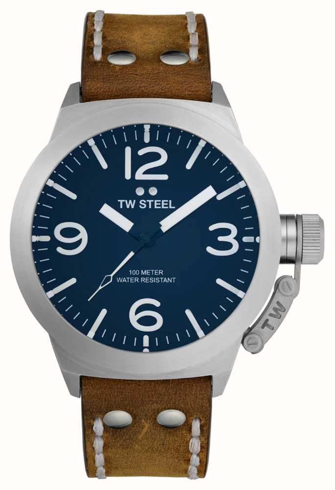 Men's TW Steel Canteen Black IP Watch with Black Dial (Model: CB211) | Zales