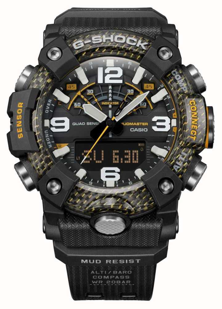 fordel indrømme sandsynligt Casio G-Shock | Master Of G | Mudmaster | Armour Jacket Series | Black  Resin GG-B100Y-1AER - First Class Watches™ USA
