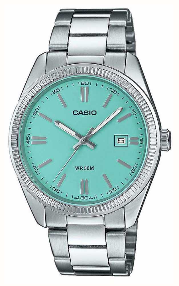 Casio Analogue Quartz Stainless Steel Blue Dial MTP-1302PD-2A2VEF