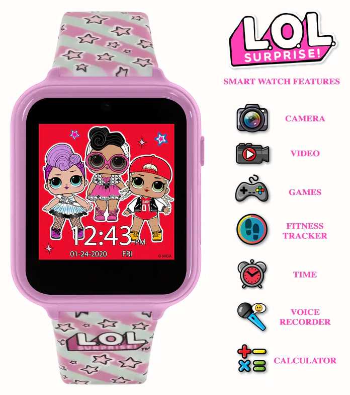 LOL Surprise Smartwatch and Camera for Kids with Video – StockCalifornia