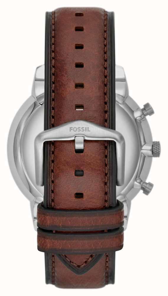 First USA FS5982 Chronograph Strap Leather Neutra | Dial Brown Class Rose | - Fossil Gold Watches™ Eco