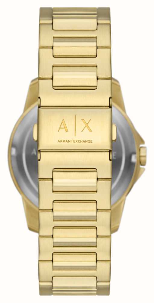 Armani Exchange Men's | Grey Dial | Moonphase | Gold-Tone