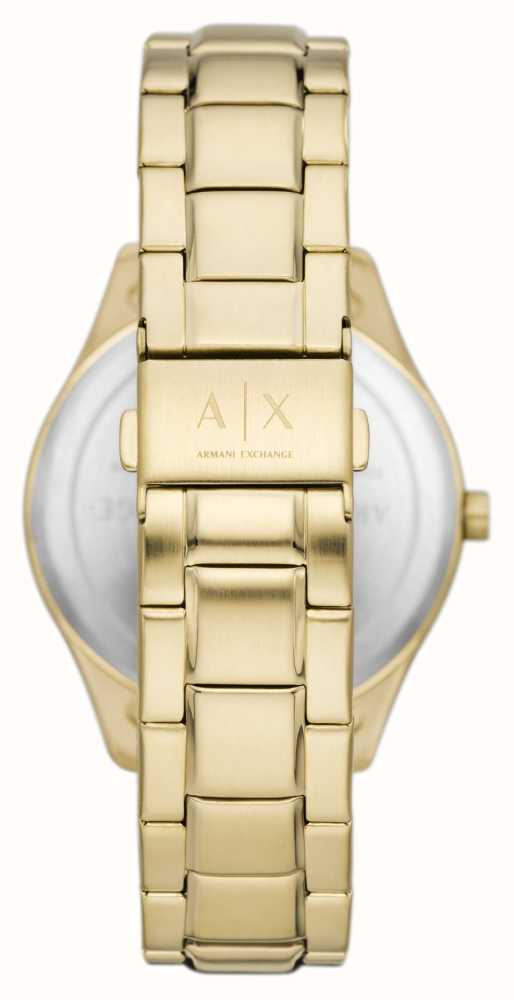 Armani Exchange Men\'s | Gold Dial | Gold Stainless Steel Bracelet AX1866 -  First Class Watches™ USA