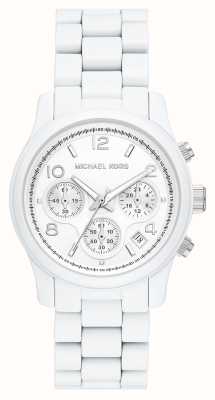 Michael Kors Runway | Gold Chrono Dial | Two-Tone Stainless Steel Bracelet  MK9075 - First Class Watches™ USA