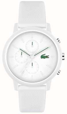 Lacoste 12.12 | White Dial | White Resin Strap Watch 2011169 - First Class  Watches™ USA
