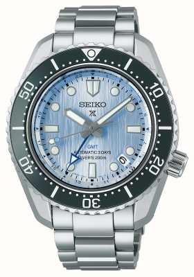 Seiko Prospex ‘Glacier Blue’ Automatic Traveller GMT Stainless Steel Bracelet Limited Edition SPB385J1