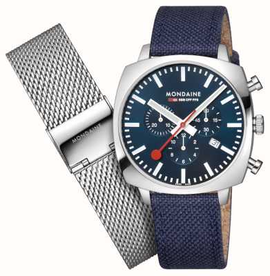 Fossil Inscription | Blue Dial | Blue Silicone Strap FS5979 - First Class  Watches™ USA