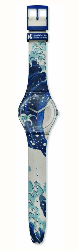 Swatch X Louvre Abu Dhabi - THE GREAT WAVE BY HOKUSAI & ASTROLABE ...