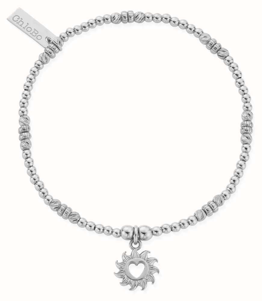 Heart Diamond Charm Bracelet