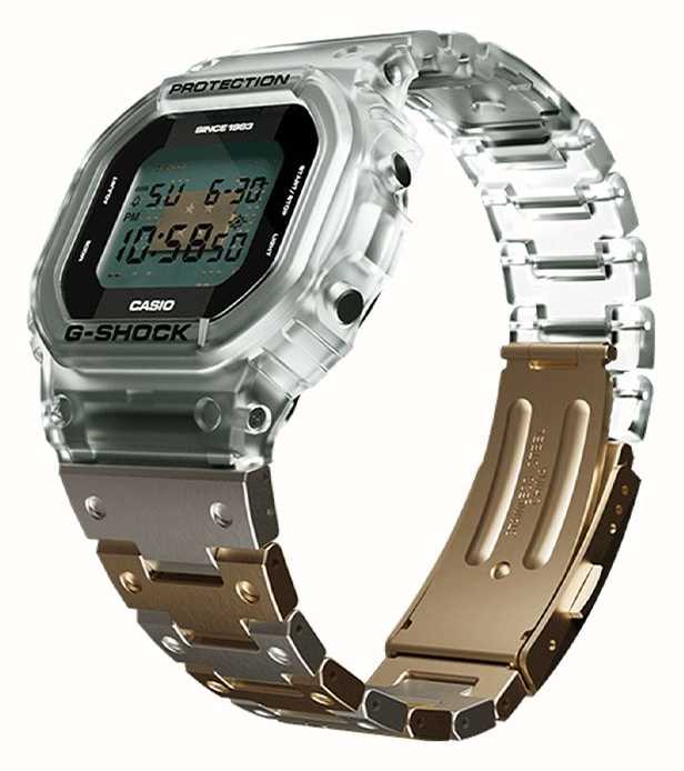 Casio G-Shock 40th Anniversary Clear Remix Series DWE-5640RX-7ER