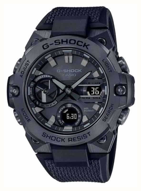 Casio Edifice Windflow (48.2mm) Black Dial / Black ION Plated Stainless  Steel ECB-2200DD-1AEF