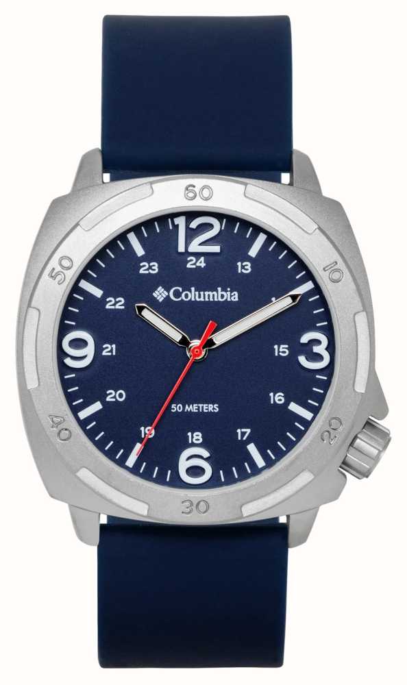 Men's Silver Columbia University Plexus Stainless Steel Watch