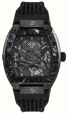 Philipp Plein THE $KELETON High-Conic Automatic Black Dial / Black Strap PWBAA0221
