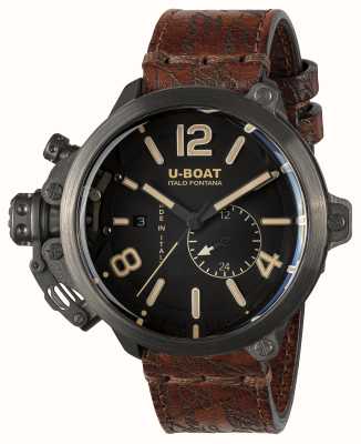 U-Boat Capsule (50mm) T5 BE Limited Edition Black / Brown Leather 8805