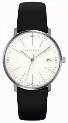 Junghans Max Bill Women's | Black Leather Strap | 047/4251.04