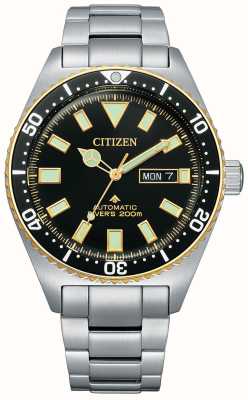 Citizen Promaster Diver Automatic (45mm) Black Dial / Stainless Steel Bracelet NY0125-83E