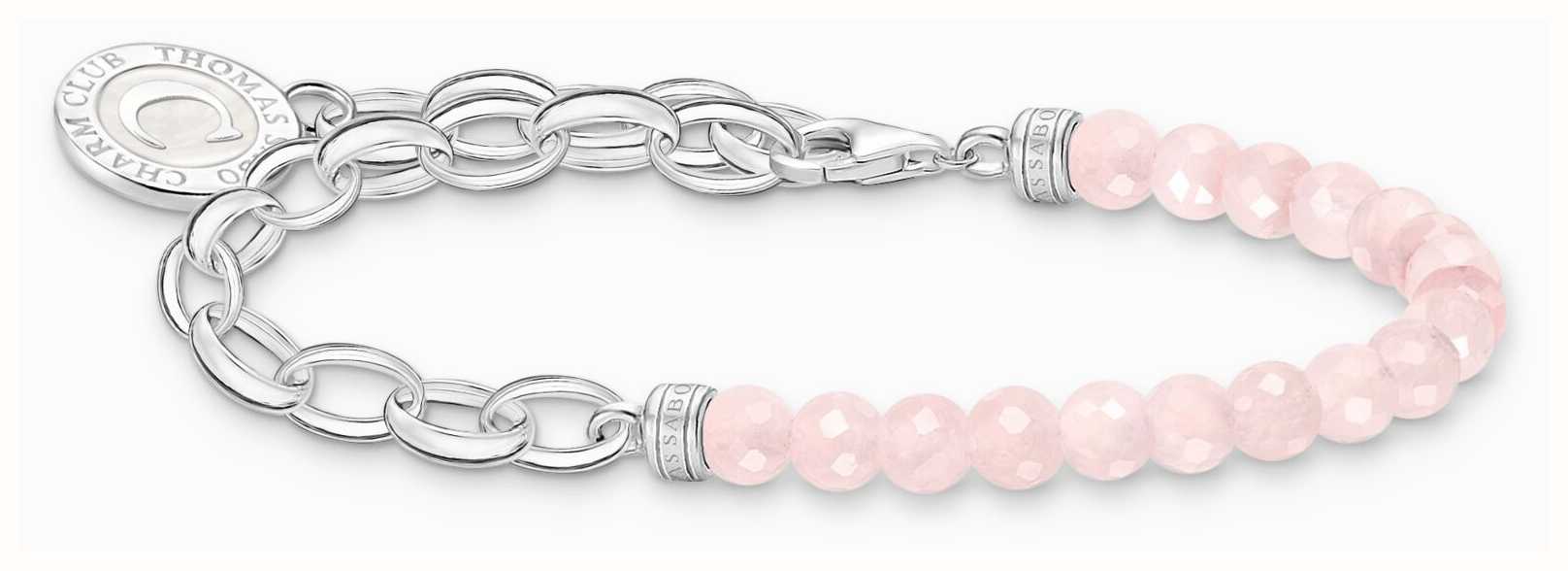 Thomas Sabo Women Freshwater Pearl Charm Bracelet, One Size, Sterling  Silver, Pearl : Amazon.com.au: Clothing, Shoes & Accessories
