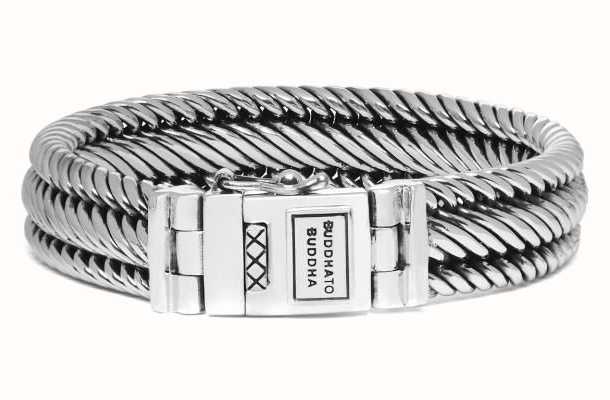 Paradox geur vallei Buddha To Buddha Edwin Small Bracelet Silver 151 Size E 001J011510101 -  First Class Watches™ USA