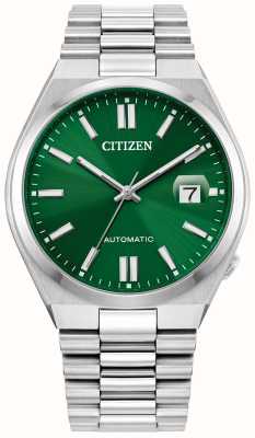Citizen Tsuyosa Automatic (40mm) Sunray Green Dial / Stainless Steel NJ0150-56X