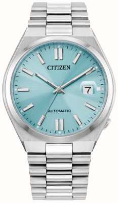 Citizen Tsuyosa Automatic (40mm) Sunray Light Blue Dial / Stainless Steel NJ0151-53M