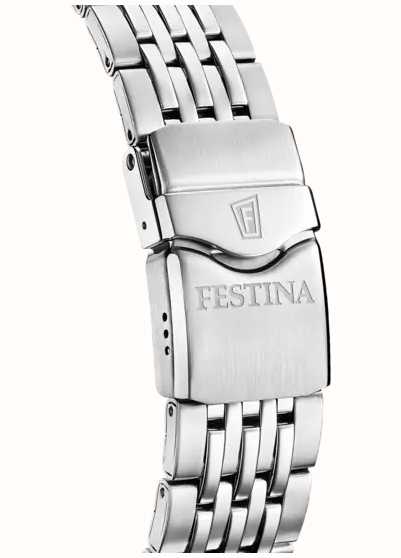 Buchhandlung Festina Men\'s Diver (45mm) Stainless Watches™ First USA - / Steel Class F20661/2 Green Dial Bracelet