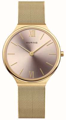 Michael Kors Slim Runway | Black Chronograph Dial | Gold Steel Mesh  Bracelet MK9057 - First Class Watches™ USA