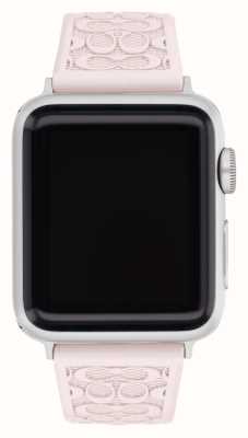 Armani Exchange Apple Watch Strap (42/44/45mm) Black Silicone