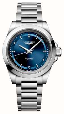 LONGINES Master Collection (34mm) Blue Dial / Stainless Steel Bracelet L34304976
