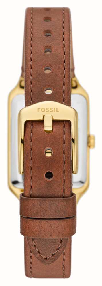 Fossil Raquel (23mm) Grey Dial / Brown Leather Strap ES5303