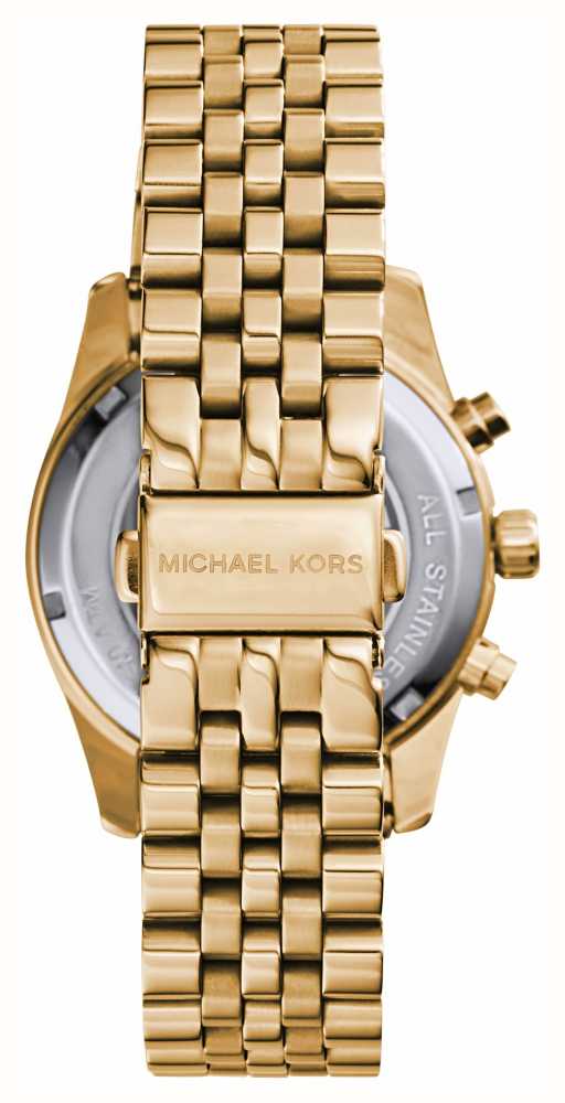 Michael Kors Lexington (38mm) Gold Chronograph Dial / Gold-Tone