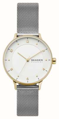 Skagen Riis (40mm) Grey Dial Mesh - Class Bracelet SKW6884 Steel First USA / Grey Watches™