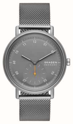 Bracelet USA Steel Watches™ - (40mm) Grey Mesh Dial SKW6884 Class Grey / First Riis Skagen