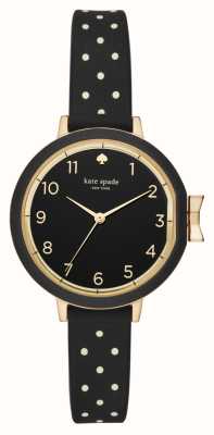 Kate Spade Park Row (34mm) Cream Dial / Black And White Striped