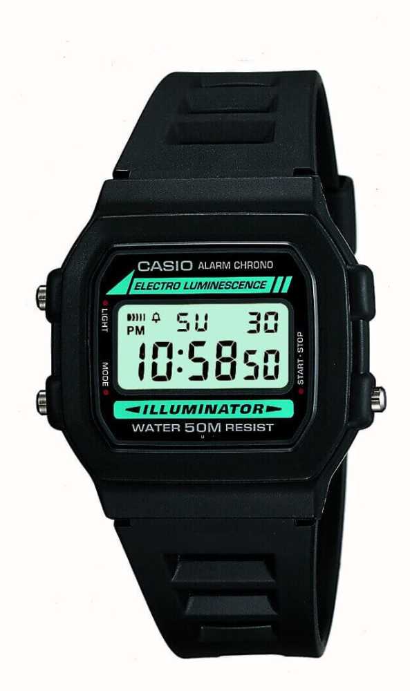 Casio Classic Illuminator Watch With Colour Screen Mod Pick Your Own Colour  W-86-1VQES - Etsy